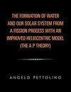 The Formation of Water and Our Solar System from a Fission Process with an Improved Heliocentric Model.