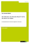 Die Historien des Herodot Buch V. 92-94. Die Rede des Sokles