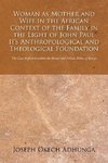 Woman as Mother and Wife in the African Context of the Family in the Light of John Paul II's Anthropological and Theological Foundation