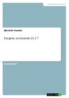 Exegese zu Genesis 21,1-7