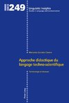 Approche didactique du langage techno-scientifique