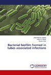 Bacterial biofilm formed in tubes associated infections