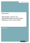 Hintergr¿nde, Chancen und Herausforderungen des Social Media Marketings in der sozialen Arbeit