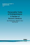 Kerr, S: Personality Traits of Entrepreneurs