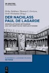 Der Nachlass Paul de Lagarde