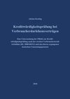 Kreditwürdigkeitsprüfung bei Verbraucherdarlehensverträgen