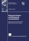 Behavioral Finance und Werbung für Investmentfonds