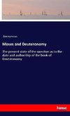 Moses and Deuteronomy