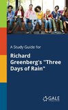 A Study Guide for Richard Greenberg's 