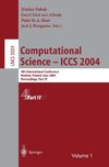 Computational Science - ICCS 2004