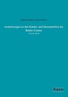 Anmerkungen zu den Kinder- und Hausmärchen der Brüder Grimm