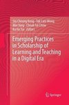 Emerging Practices in Scholarship of Learning and Teaching in a Digital Era