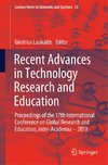 Recent Advances in Technology Research and Education