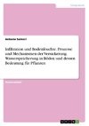 Infiltration und Bodenfeuchte. Prozesse und Mechanismen der Versickerung. Wasserspeicherung in Böden und dessen Bedeutung für Pflanzen