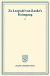 Zu Leopold von Ranke's Heimgang