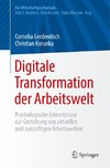 Digitale Transformation der Arbeitswelt