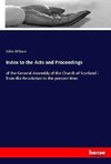 Index to the Acts and Proceedings