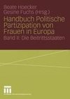 Handbuch Politische Partizipation von Frauen in Europa