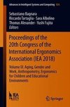 Proceedings of the 20th Congress of the International Ergonomics Association (IEA 2018)