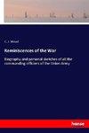 Reminiscences of the War