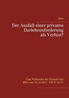 Der Ausfall einer privaten Darlehensforderung als Verlust?