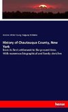 History of Chautauqua County, New York