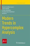 Modern Trends in Hypercomplex Analysis