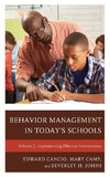 Behavior Management in Today's Schools