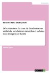 Détermination du cout de l'insémination artificielle sur chaleurs naturelles et induites dans la région de Kolda