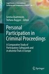 Personal Participation in Criminal Proceedings