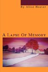 A Lapse Of Memory