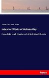 Index for Works of Holman Day