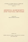 Medieval Manuscripts and Textual Criticism