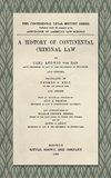 A History of Continental Criminal Law (1916)