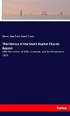 The History of the South Baptist Church, Boston