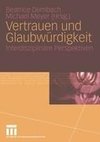 Vertrauen und Glaubwürdigkeit