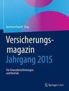 Versicherungsmagazin - Jahrgang 2015