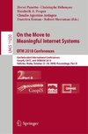 On the Move to Meaningful Internet Systems: OTM 2018 Conferences