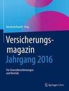 Versicherungsmagazin - Jahrgang 2016