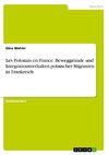 Les Polonais en France. Beweggründe und Integrationsverhalten polnischer Migranten in Frankreich