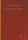 Lectures on Stellar Statistics