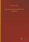 The Army Mule and Other War Sketches