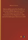 Historical Record of the Twelfth, or the East Suffolk, Regiment of Foot, Containing an Account of the Formation of the Regiment in 1685, and of Its Subsequent Services to 1847