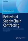 Behavioral Supply Chain Contracting