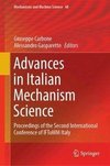 Advances in Italian Mechanism Science