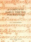 Richardson, H: Corpus of Early Tibetan Inscriptions