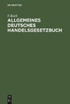 Allgemeines deutsches Handelsgesetzbuch