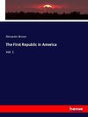 The First Republic in America