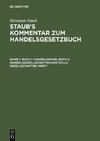 Buch 1: Handelsstand, Buch 2: Handelsgesellschaften und stille Gesellschaften