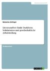 Literaturarbeit Emile Durkheim. Solidarismus und gesellschaftliche Arbeitsteilung